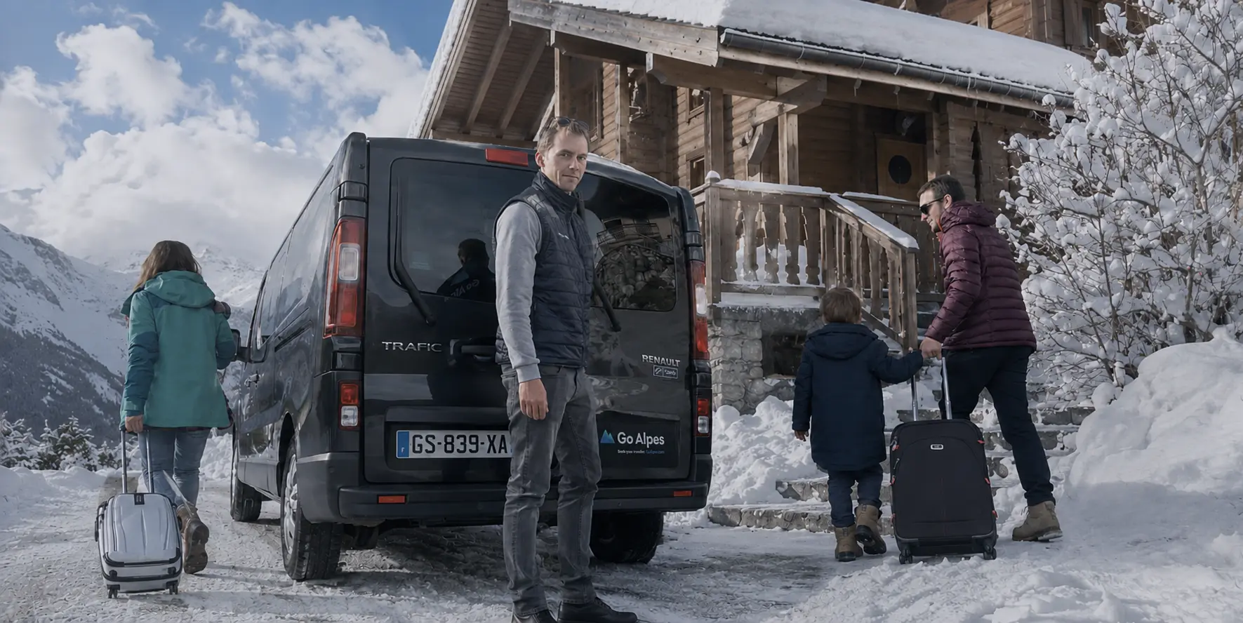 Private transfer in the Alps with GoAlpes
